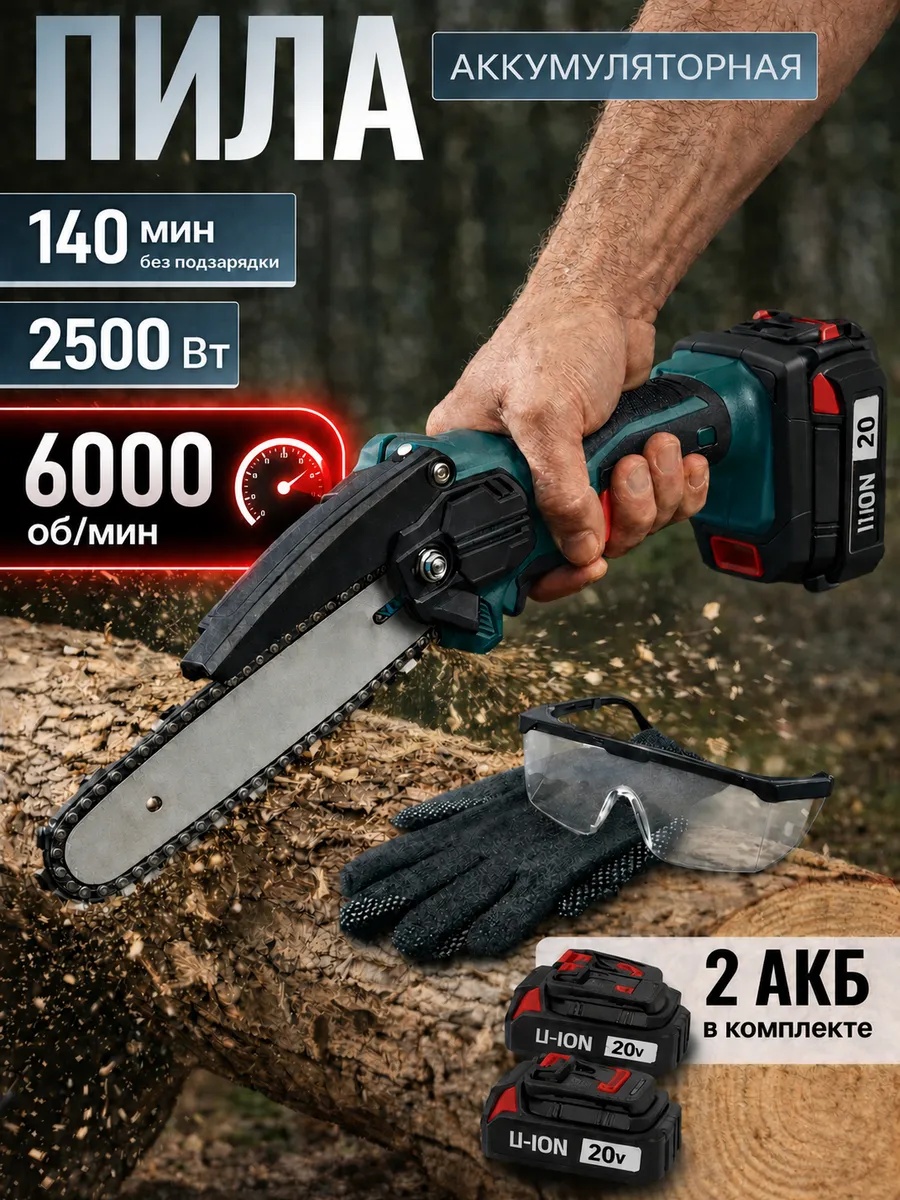 Пила аккумуляторная